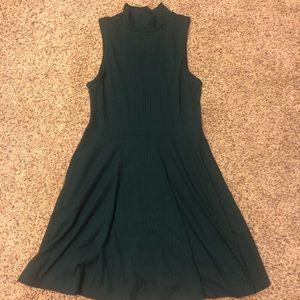 Dark Green Dress